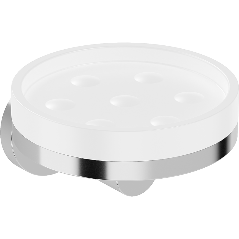 Mexen Triv mýdlenka, bílá/chrom - 70A33055-00W