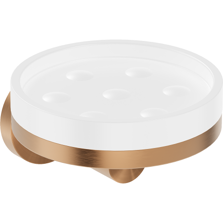 Mexen Triv mýdlenka, bílá/kartáčovaná měď - 70A33055-65W