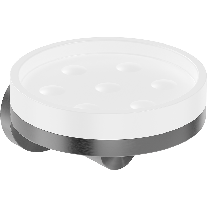 Mexen Triv mýdlenka, bílá/gun gray kartáčován - 70A33055-66W