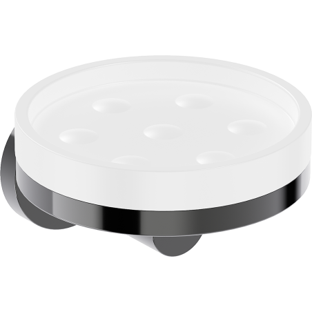 Mexen Triv mýdlenka, bílá/black chrome - 70A33055-73W