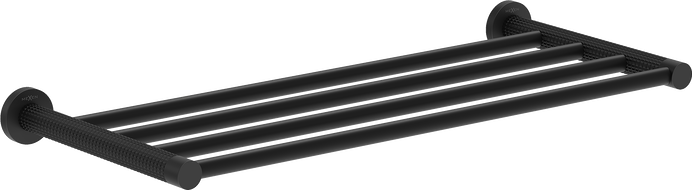 Mexen Triv polička na ručník, černá - 70A33082-70