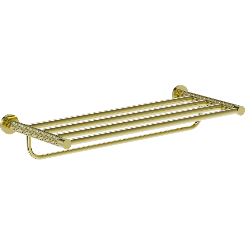Mexen Triv police na ručníky, zlatá - 70A33081-50