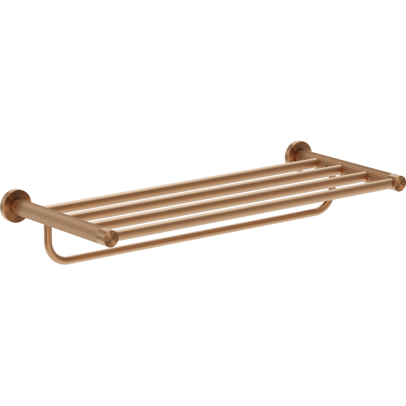 Mexen Triv police na ručník, kartáčovaná měď - 70A33081-65