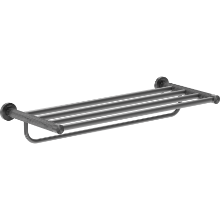 Mexen Triv police na ručníky, kartáčovaná gun grey - 70A33081-66