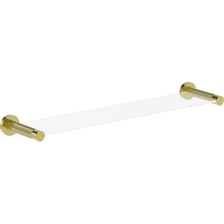 Mexen Triv závěsná skleněná police, zlatá - 70A33061-50