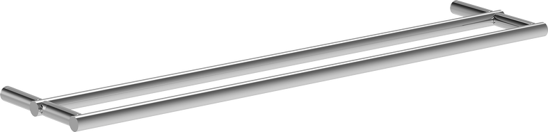 Mexen Loop dvojitý věšák na ručníky, chrom - 70A71047-00