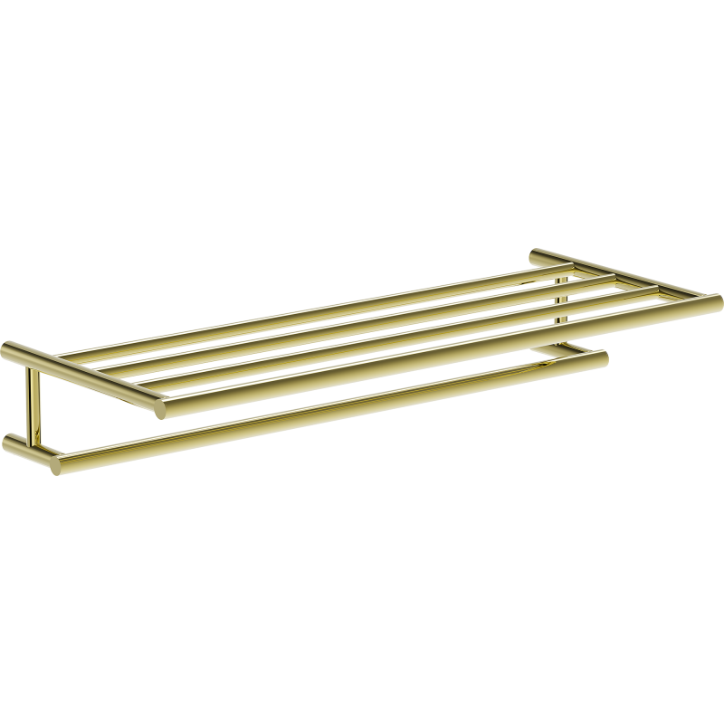 Mexen Loop polička na ručník, zlatá - 70A71081-50