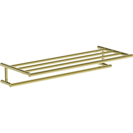 Mexen Loop polička na ručník, zlatá - 70A71081-50