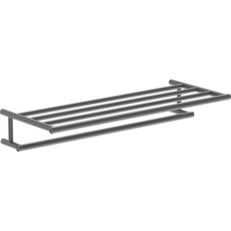 Mexen Loop police na ručník, kartáčovaná šedá zbraň - 70A71081-66