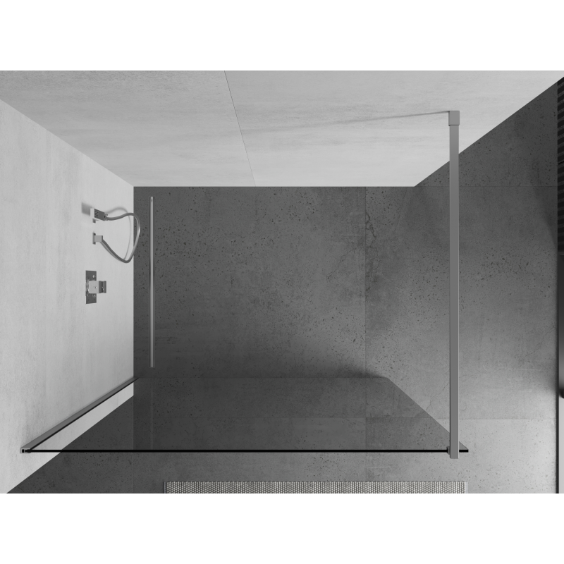 Mexen Kioto sprchová stěna Walk-in 50 x 200 cm, transparentní 8 mm, chrom - 800-050-101-01-00
