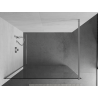 Mexen Kioto sprchová stěna Walk-in 80 x 200 cm, transparentní 8 mm, chrom - 800-080-101-01-00