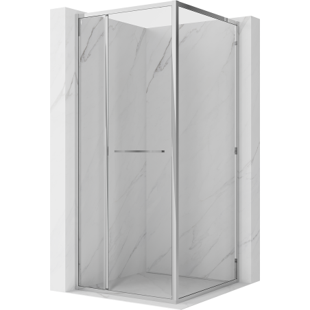 Mexen Linea posuvná sprchová kabina 95 x 95 cm, transparentní, chrom - 8E1-095-095-01-01