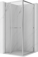 Mexen Linea posuvná sprchová kabina 95 x 95 cm, transparentní, chrom - 8E1-095-095-01-01