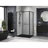 Mexen Linea posuvná sprchová kabina 100 x 80 cm, transparentní, černá - 8E1-100-080-70-70