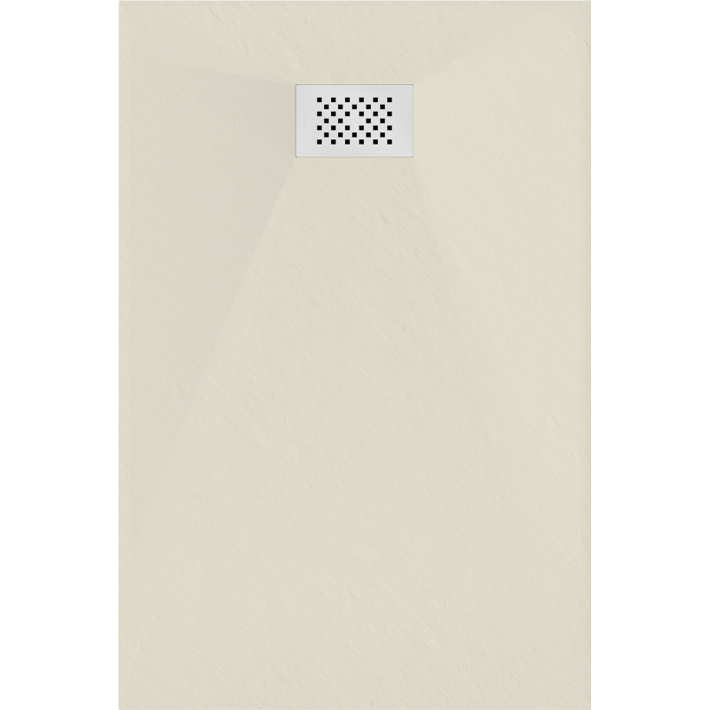 Mexen Hugo obdélníkový sprchový kout SMC 80 x 70 cm, béžový, bílý kryt - 42697080-W