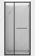 Mexen Linea posuvné sprchové dveře 95 cm, průhledné, černé - 8E1-095-000-70-70