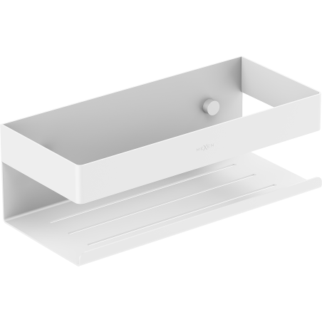 Mexen Brin-L koupelnový košík, bílý - 70A8730-20