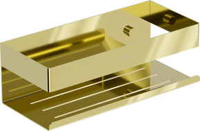 Mexen Brin-L koupelnový košík, zlatý - 70A8730-50