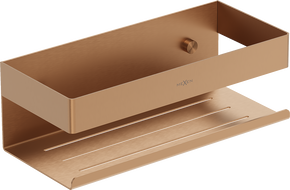 Mexen Brin-L koupelnový košík, kartáčovaná měď - 70A8730-65