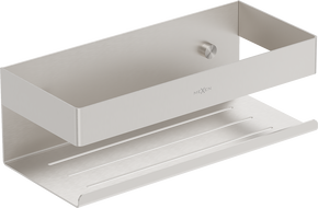 Mexen Brin-L koupelnový košík, kartáčovaný nikl - 70A8730-97