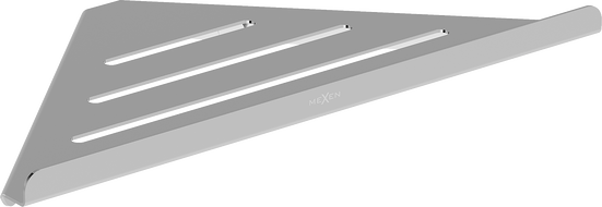 Mexen Diva-C rohový koupelnový košík, chrom - 70A8528-00