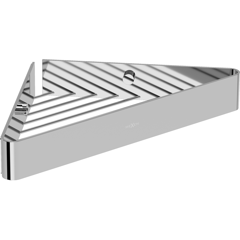 Mexen Evos-C rohový koupelnový košík, chrom - 70A8514-00