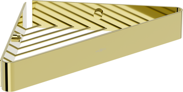 Mexen Evos-C rohový koupelnový košík, zlatý - 70A8514-50
