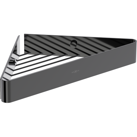 Mexen Evos-C koupelnový koš rohový, černý chrom - 70A8514-73