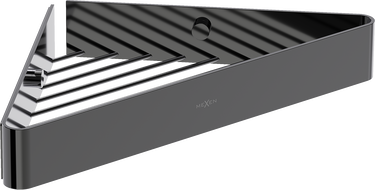 Mexen Evos-C koupelnový koš rohový, černý chrom - 70A8514-73
