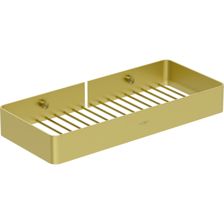 Mexen Evos-L koupelnový koš, zlatý kartáčovaný - 70A8714-55