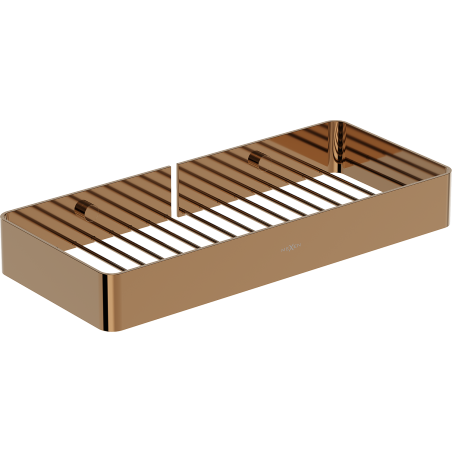 Mexen Evos-L košík do koupelny, růžové zlato - 70A8714-60