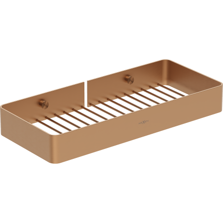 Mexen Evos-L koupelnový košík, kartáčovaná měď - 70A8714-65