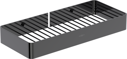 Mexen Evos-L koupelnový košík, černý chrom - 70A8714-73