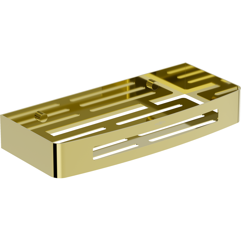 Mexen Laxo-L koupelnový košík, zlatý - 70A8713-50