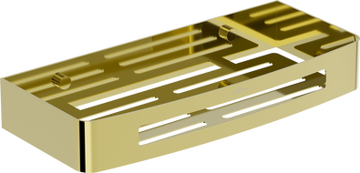 Mexen Laxo-L koupelnový košík, zlatý - 70A8713-50