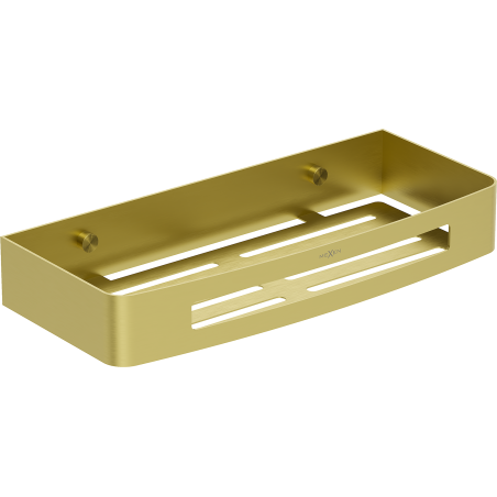Mexen Laxo-L koupelnový košík, zlatý kartáčovaný - 70A8713-55