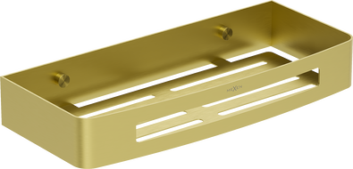 Mexen Laxo-L koupelnový košík, zlatý kartáčovaný - 70A8713-55