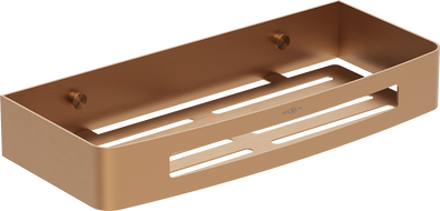 Mexen Laxo-L koupelnový košík, kartáčovaná měď - 70A8713-65