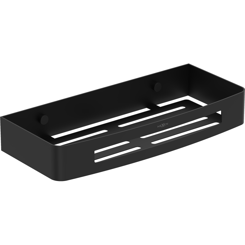 Mexen Laxo-L koupelnový košík, černý - 70A8713-70