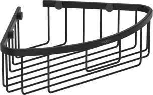 Mexen Uni-C rohový koupelnový košík, černý - 70A8517-70