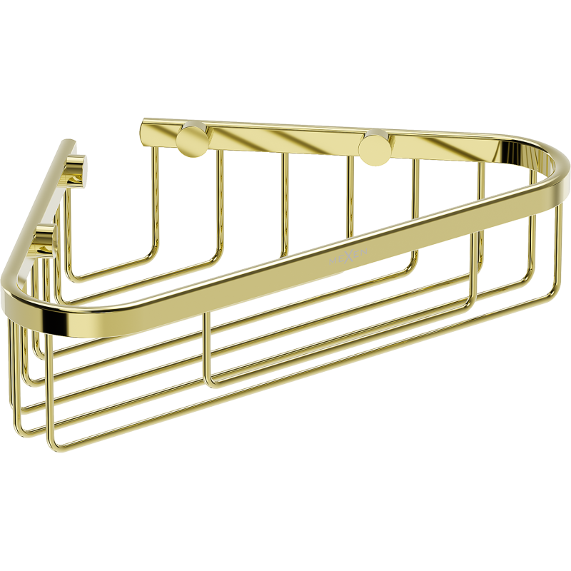 Mexen Uni-T rohový koupelnový košík, zlatý - 70A8520-50