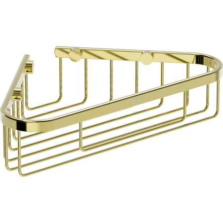 Mexen Uni-T rohový koupelnový košík, zlatý - 70A8520-50