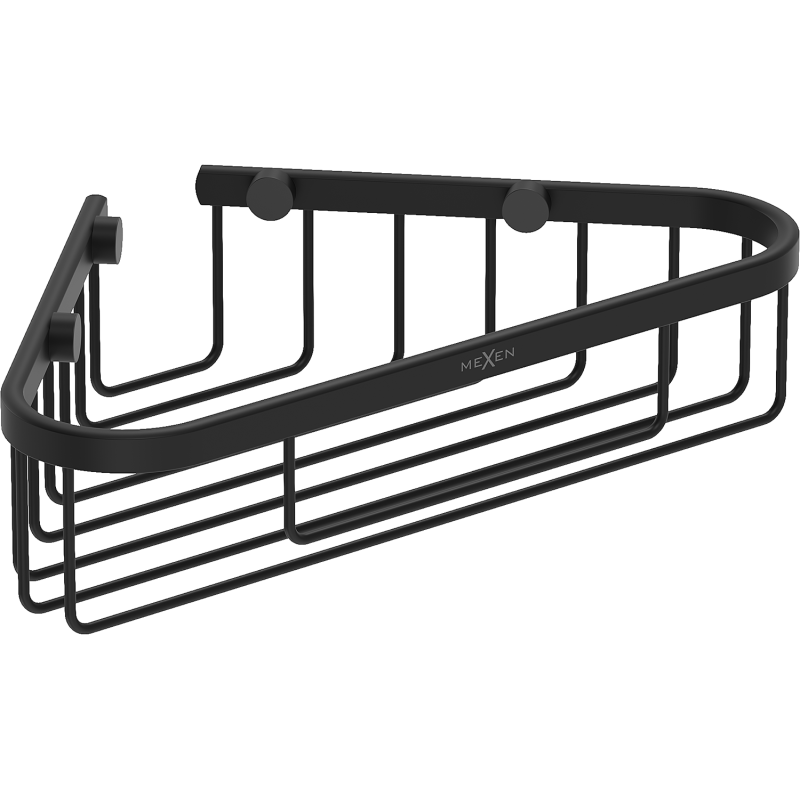 Mexen Uni-T rohový koupelnový košík, černý - 70A8520-70