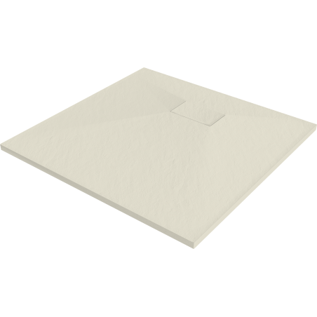 Mexen Hugo čtvercová sprchová vanička SMC 80 x 80 cm, béžová - 42698080