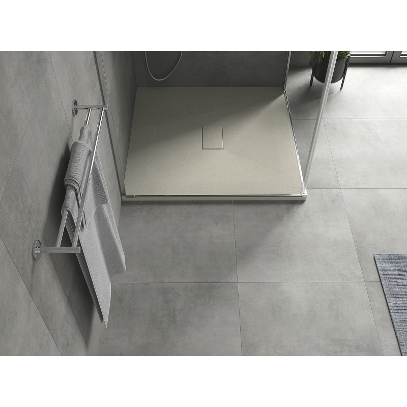 Mexen Hugo čtvercový sprchový kout SMC 100 x 100 cm, béžový - 42691010