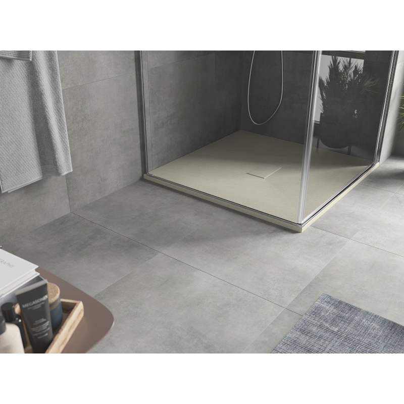 Mexen Hugo čtvercový sprchový kout SMC 100 x 100 cm, béžový - 42691010