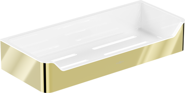 Mexen Rivon-L košík do koupelny, zlatý - 70A8725-50