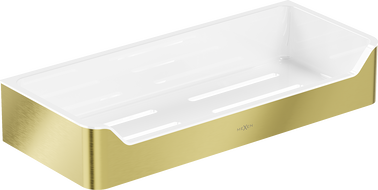 Mexen Rivon-L koupelnový koš, zlatý kartáčovaný - 70A8725-55