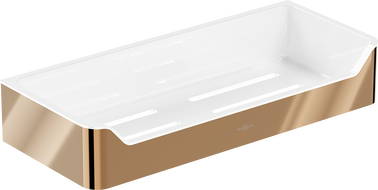 Mexen Rivon-L koupelnový košík, růžové zlato - 70A8725-60