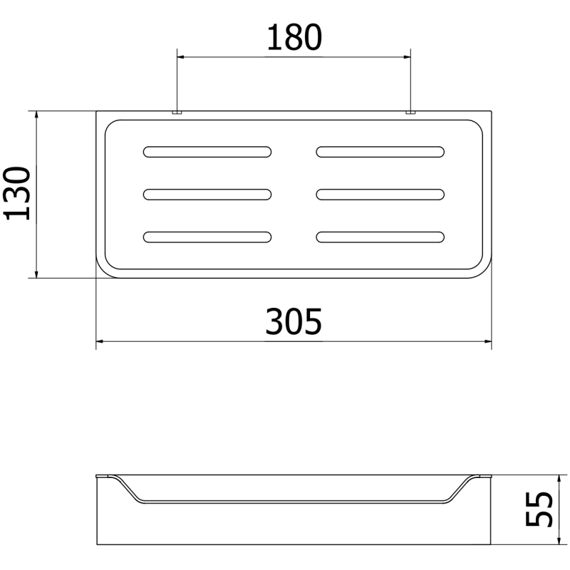 Mexen Rivon-L koupelnový košík, růžové zlato - 70A8725-60